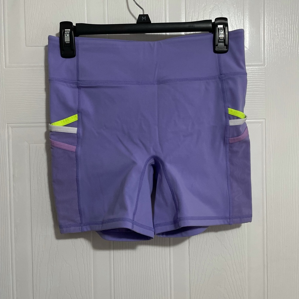 NWT Fabletics Purple Shorts